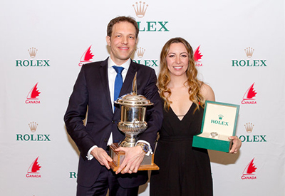 Rolex Sailer Of The Year Brenda Bowskil