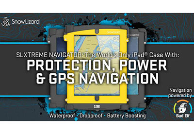 NEW IPAD CASE WITH PROTECTION, POWER AND EMBEDDED GPS+GLONASS NAVIGATION