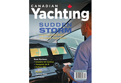 SNEAK PEAK AT THE DECEMBER ISSUE OF CANADIAN YACHTING MAGAZINE