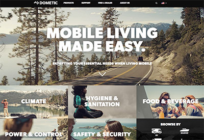 DOMETIC ANNOUNCES MOBILE LIVING MADE EASY