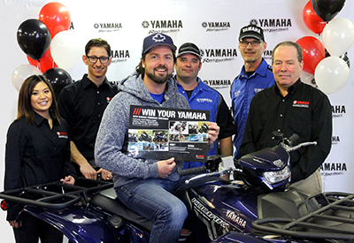 YAMAHA FINANCIAL SERVICES ANNOUNCES WINNER OF THE ‘WIN YOUR YAMAHA’ CONTEST