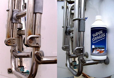 TIDES MARINE APPOINTED US DISTRIBUTOR FOR SUPER STAINLESS ECO-FRIENDLY STAINLESS STEEL CLEANER