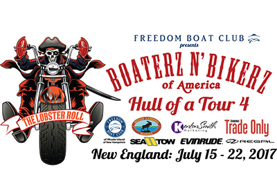 “BOATERZ AND BIKERZ” HULL OF A TOUR 4 REVS UP FOR SUMMER ADVENTURE IN NEW ENGLAND