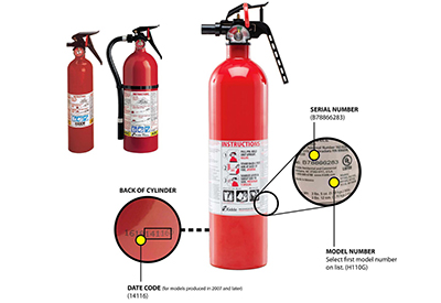 MORE THAN 40 MILLION KIDDE FIRE EXTINGUISHERS RECALLED