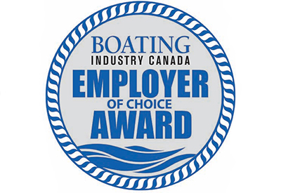 Canadian Boating Industry Canada Employer of Choice Award