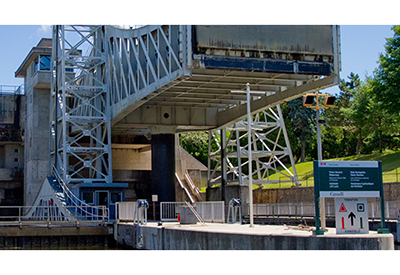 Repairs to the Kirkfield Lift Lock: Modified Lockages for Through Traffic Only