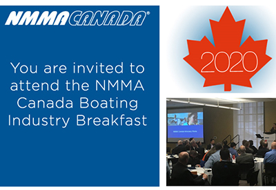 YOU ARE INVITED TO THE NMMA CANADA BOATING INDUSTRY BREAKFAST – REGISTRATION OPEN UNTIL JANUARY 15