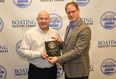 BOATING INDUSTRY CANADA EMPLOYER OF CHOICE AWARDS ANNOUNCED