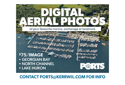DIGITAL AERIAL IMAGES ARE AVAILABLE FOR PURCHASE FROM CANADIAN YACHTING MEDIA