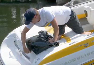 STOP INVASIVE SPECIES SPREAD – SEE HOW EASILY YOU CAN “CLEAN, DRAIN, DRY” YOUR WAKEBOAT
