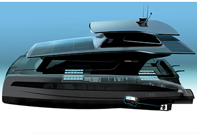 NEW SILENT-YACHTS SOLAR ELECTRIC CATAMARAN COMES WITH VOLKSWAGEN´S ELECTRIC DRIVE MATRIX  