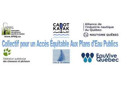Québec access to public water bodies