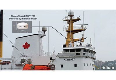 Iridium announces partnership with Canadian Coast Guard