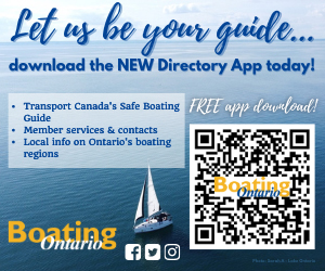 Boating Ontario announces Transport Canada’s ‘Safe Boating Guide’ to be included in the new Boating Ontario directory app
