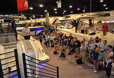 Newly launched 360 Outrage to headline Boston Whaler’s display at the 2022 Miami International Boat Show
