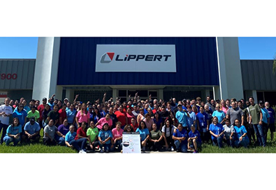 Lippert’s Florida team wins top manufacturing award