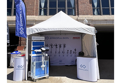 ePropulsion sponsor of SailGP supplies sustainable electric propulsion at Chicago Sail Grand Prix