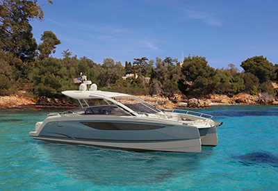 Discover the finer side of life with Four Winns brand new twin hull, the TH36