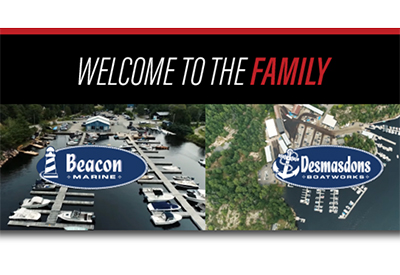 Desmasdon's Boat Works and Beacon Marine Join MLM