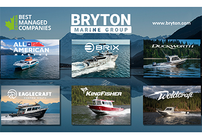 Bryton Marine Group earns Gold Standard as one of Canada’s Best Managed Companies