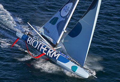 Industry-leading French Sailmaker, Incidence Sails introduces ALUULA Composites aboard Biotherm in the Around the World Ocean Race
