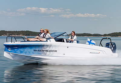 Axopar Boats steers investment round into Evoy as a commitment to electric boating