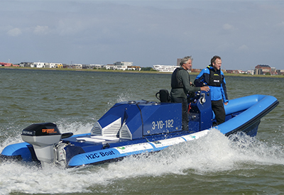 First hydrogen-powered RIB hits the water