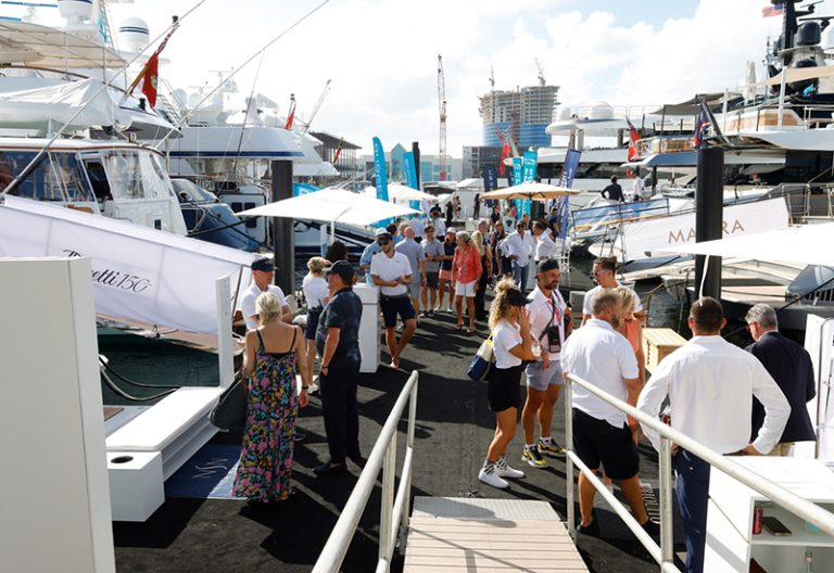 Great crowds at the Fort Lauderdale International Boat Show 2023