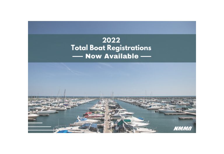 NMMA’s 2022 Total Boat Registrations Report Available for Download