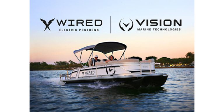 Vision Marine Technologies announces initial E-Motion™ 180E Electric Propulsion System purchase order from Wired Pontoons