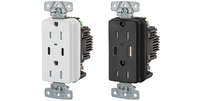 Hubbell Marine High-Voltage USB Outlets