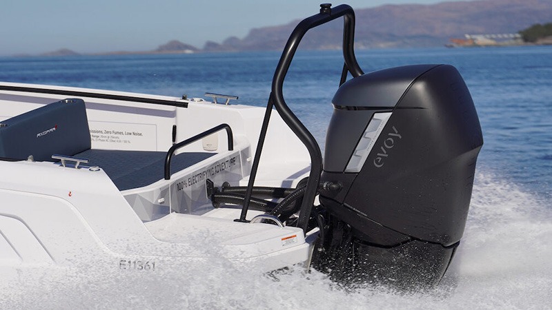 IEMA Evoy Storm 300hp Electric Outboard