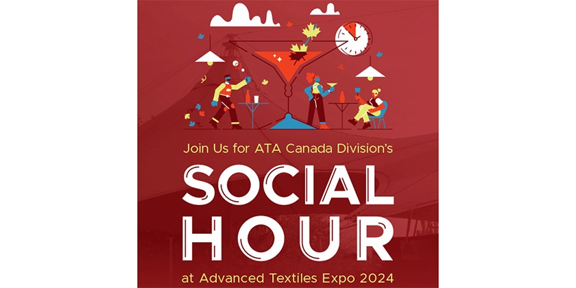 Social Hour Advanced Textiles Expo