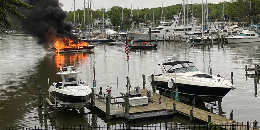 Boat Fire