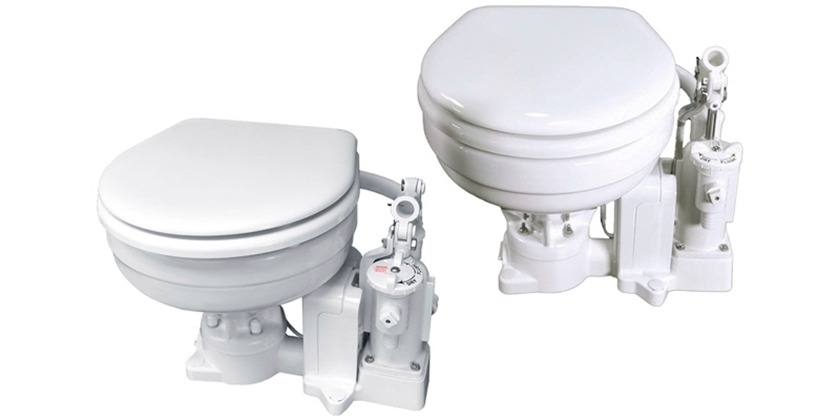 Rariton Electric and Manual Flush Toilets