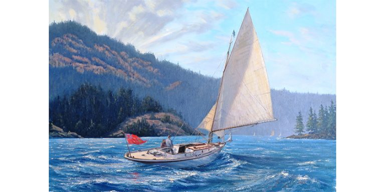 Dorothy, Running into Sansum Narrows