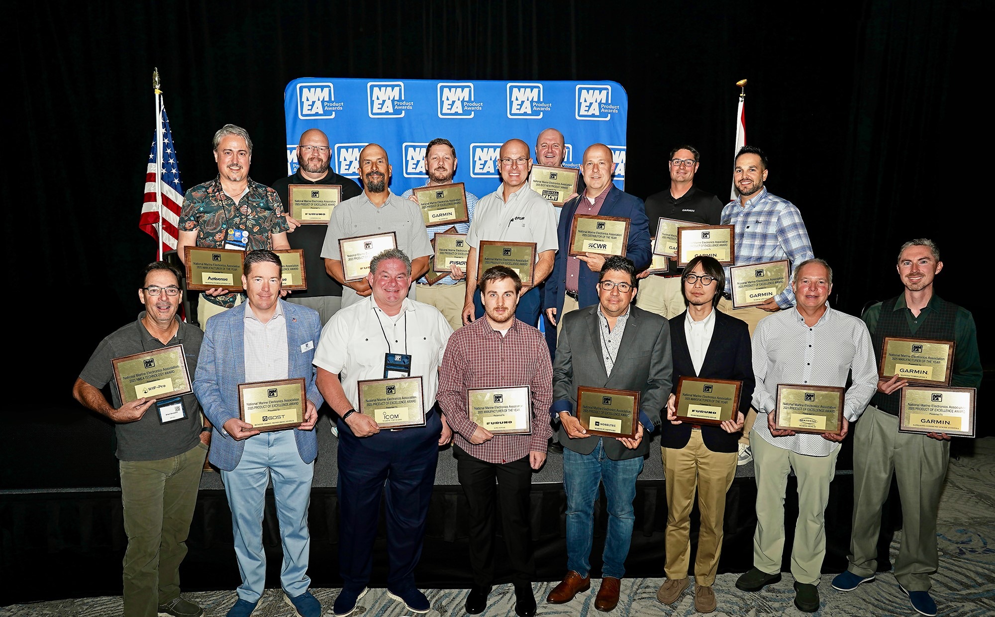 NMEA Award winners