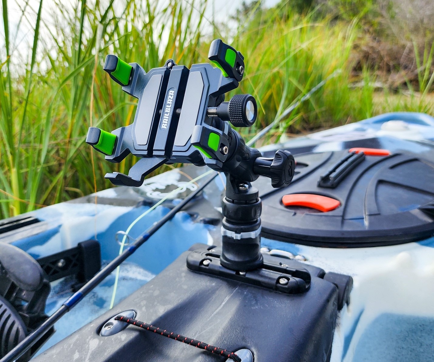 RAILBLAZA AnchorPoint Phone Holder Ensures Device Safety on the Water