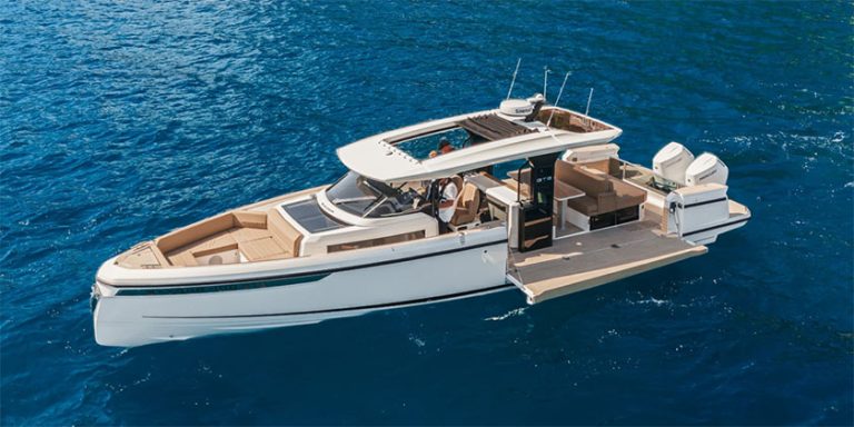 Saxdor 400 GTS – Open Air Living on Water
