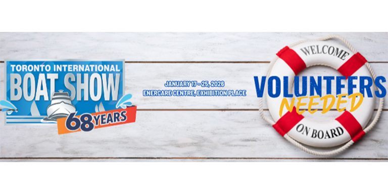 Boating Ontario Seeking Volunteers for the 2026 Toronto International Boat Show