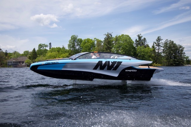 ENVGO NV1 Canadian Electric Foiling Boat Highlighted in Canadian Boating and at TIBS