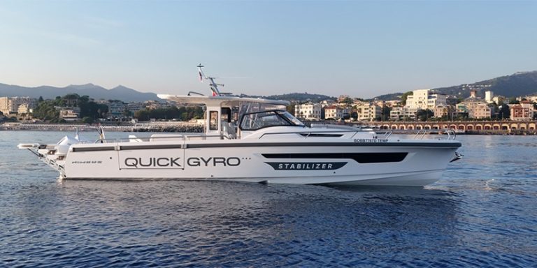 Quick Gyro Stabilizer: Sea Trials and Technical Developments at the 2026 Genoa International Boat Show